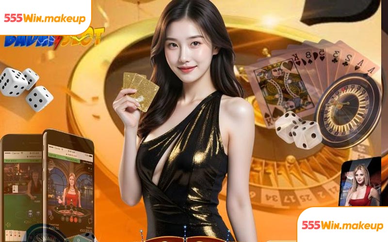 Sảnh Game bài 555WIN đa dạng các sánh cược hấp dẫn